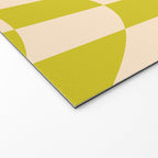 Modern twenties green pattern Welcome Mat Gallery Image 2