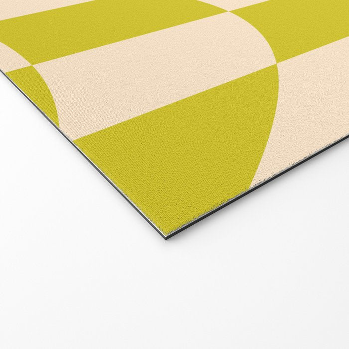 Modern twenties green pattern Welcome Mat Gallery Image 2