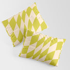 Modern twenties green pattern Pillow Sham Gallery Image 3