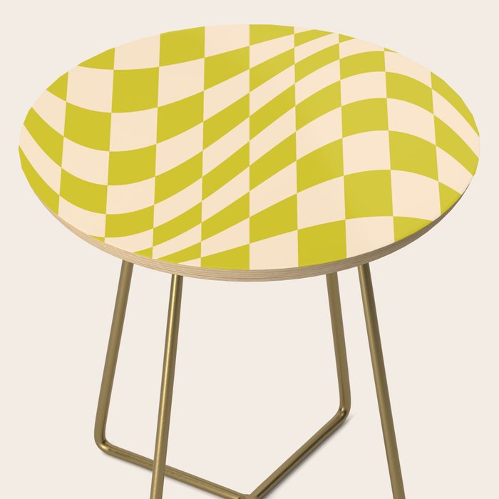 Modern twenties green pattern Side Table Gallery Image 2