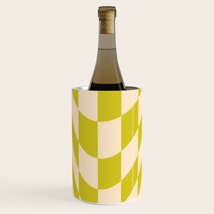 Modern twenties green pattern Wine Chiller Gallery Image 2