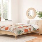 Beetles and butterfies Duvet Cover Gallery Image 2