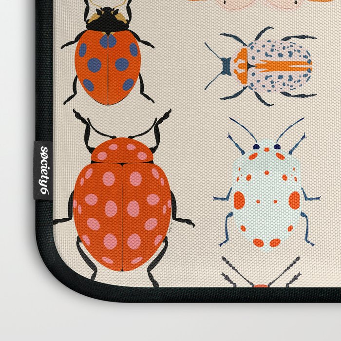 Beetles and butterfies Laptop Sleeve Gallery Image 3