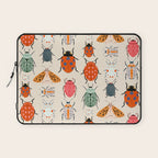 Beetles and butterfies Laptop Sleeve Gallery Image 1