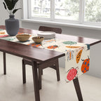 Beetles and butterfies Table Runner Gallery Image 2