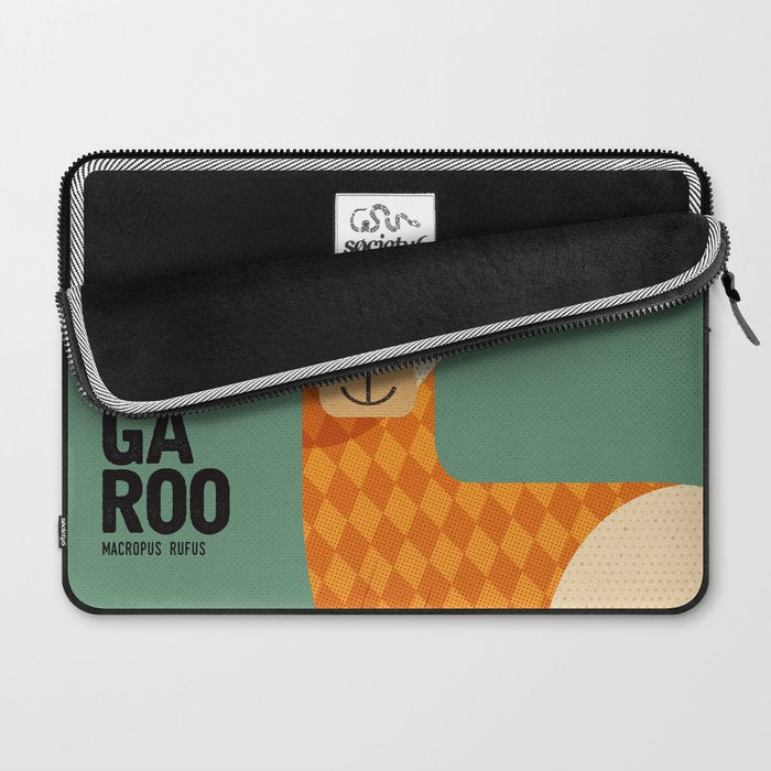 Hello Kangaroo Laptop Sleeve Gallery Image 2