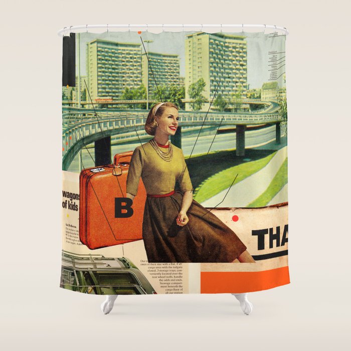Give & Thank You Shower Curtain Gallery Image 1