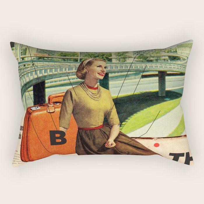 Give & Thank You Rectangular Pillow Gallery Image 1
