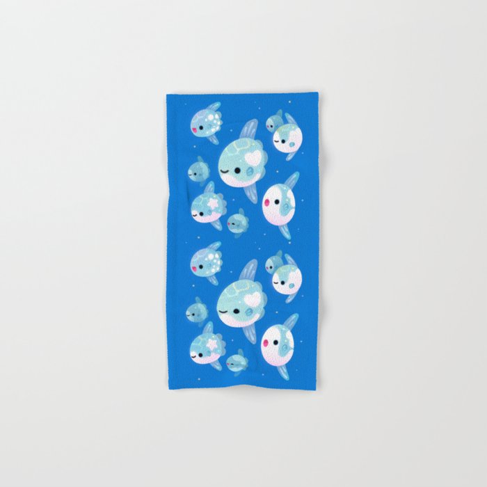 Swimming sunfish Bath Towel Gallery Image 1
