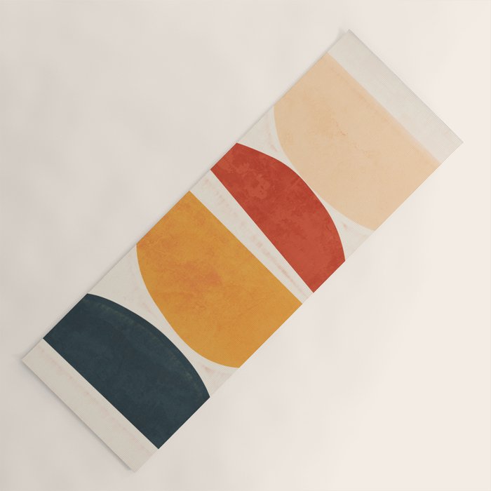 Minimal Abstract Shapes 11 Yoga Mat Gallery Image 1