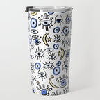 Classic Evil Eye  Travel Mug Gallery Image 3