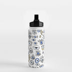 Classic Evil Eye  Water Bottle Gallery Image 2