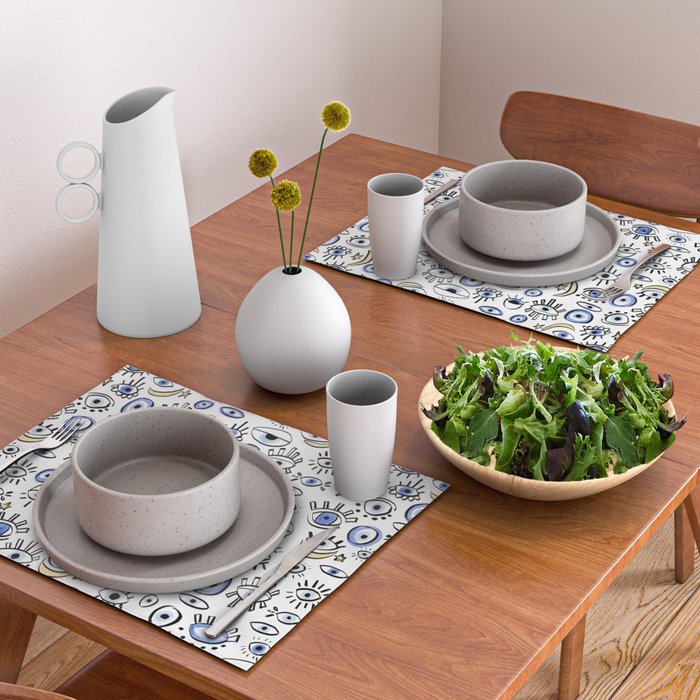 Classic Evil Eye  Placemat Gallery Image 2