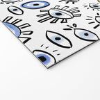 Classic Evil Eye  Welcome Mat Gallery Image 2