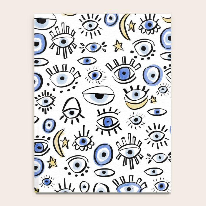 Classic Evil Eye  Notebook Gallery Image 4