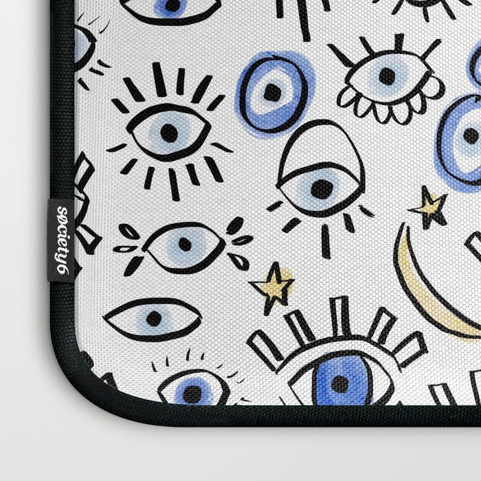 Classic Evil Eye  Laptop Sleeve Gallery Image 3