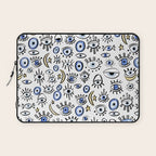 Classic Evil Eye  Laptop Sleeve Gallery Image 1