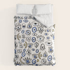 Classic Evil Eye  Duvet Cover Gallery Image 6