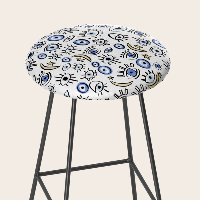 Classic Evil Eye  Stool Gallery Image 2