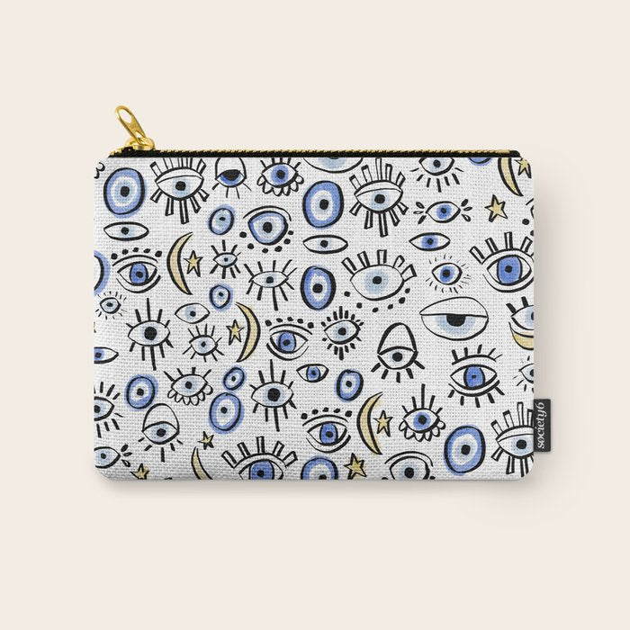 Classic Evil Eye  Carry All Pouch Gallery Image 1