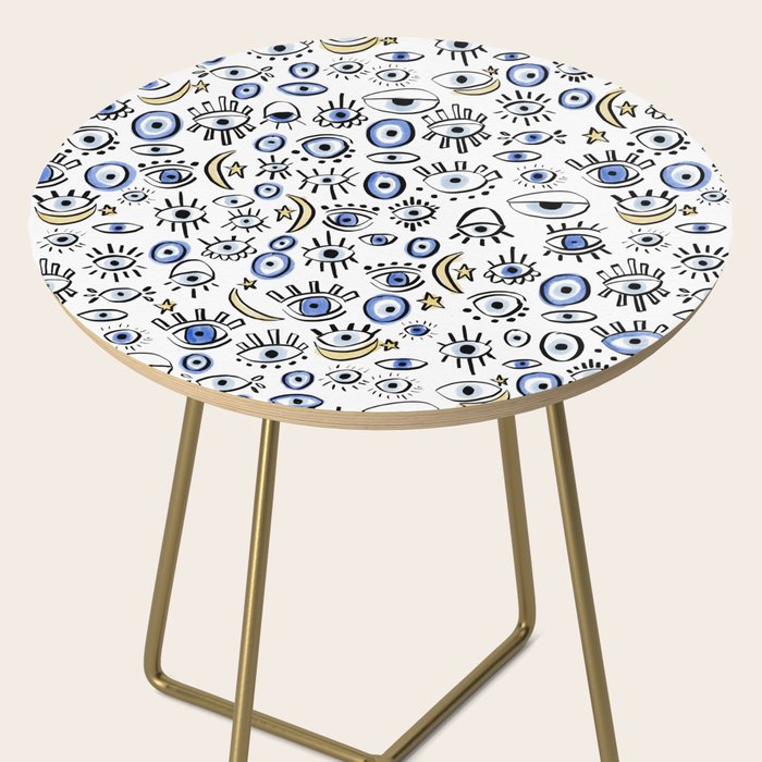 Classic Evil Eye  Side Table Gallery Image 2