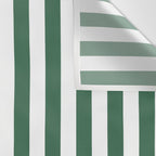 Green White Stripe - By The Seashore Wall Tapestry Gallery Image 3