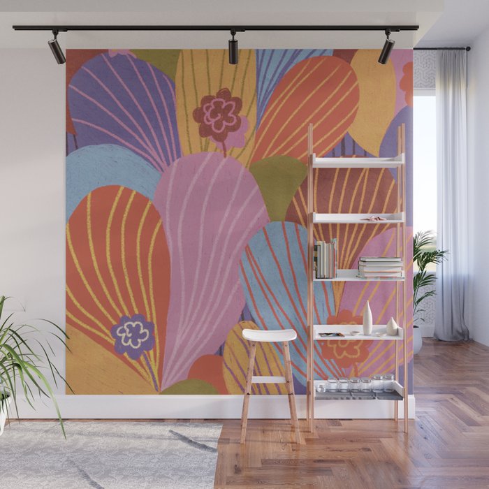Crocuses Wall Mural Gallery Image 1