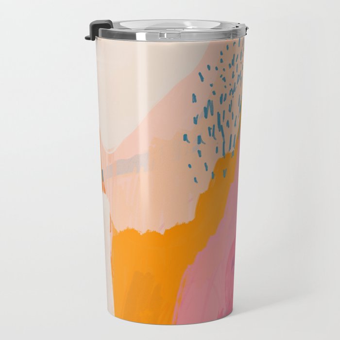 Abstract Line Shades Travel Mug Gallery Image 3