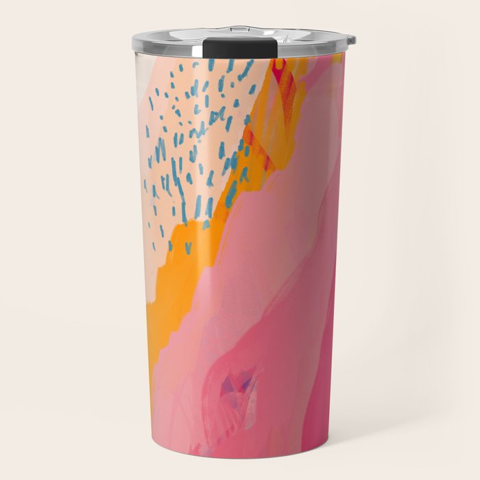 Abstract Line Shades Travel Mug Gallery Image 1