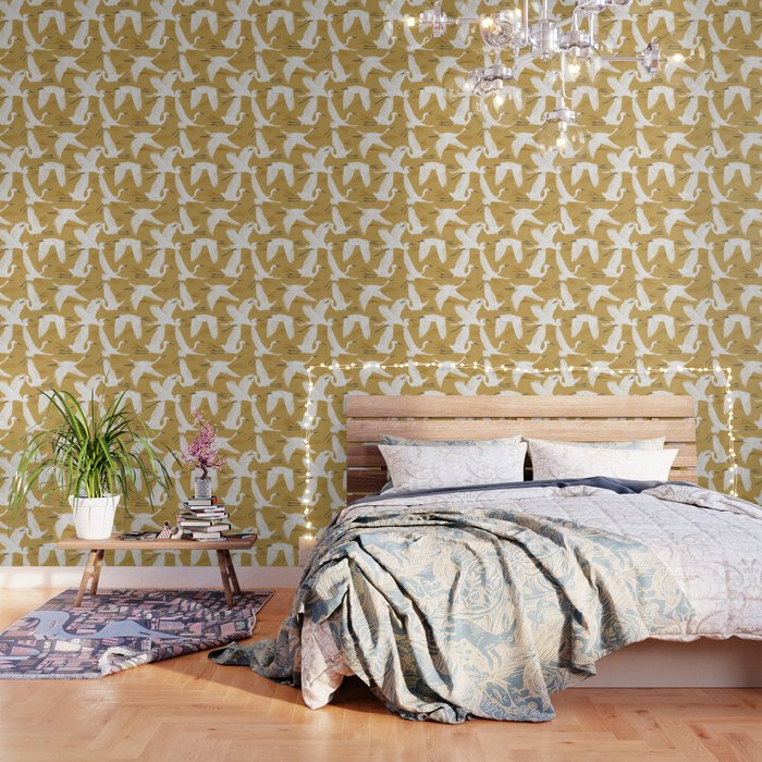 Soaring Wings - Goldenrod Yellow Wallpaper Gallery Image 3