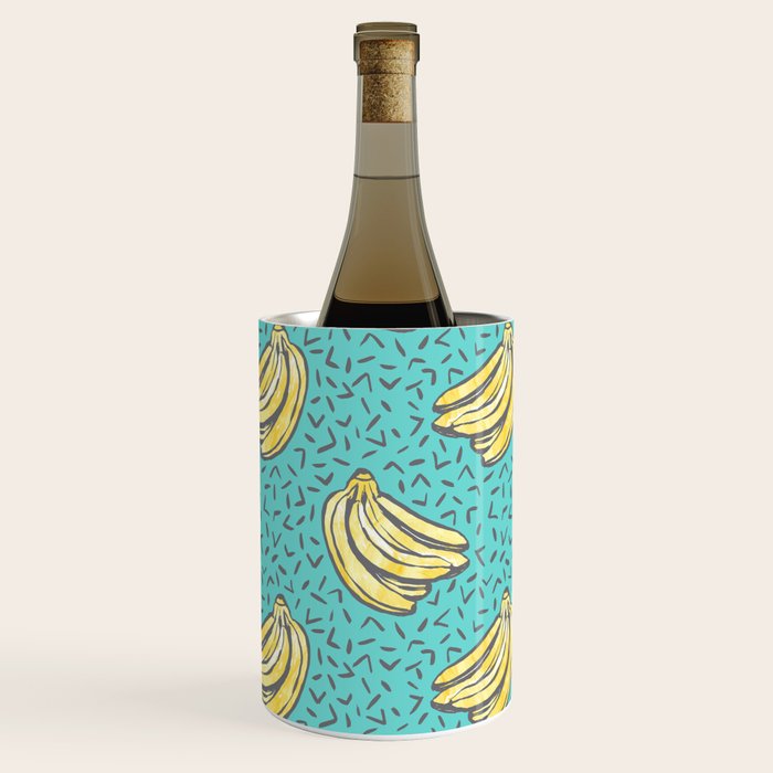 Go Bananas! (teal) Wine Chiller Gallery Image 1