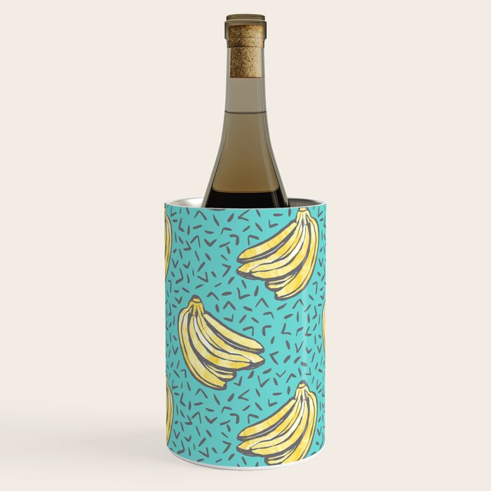 Go Bananas! (teal) Wine Chiller Gallery Image 2