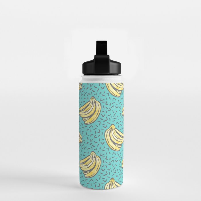 Go Bananas! (teal) Water Bottle Gallery Image 2
