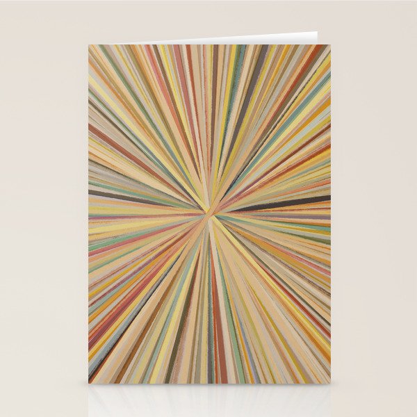 Abstract Pastel Bloom Stationery Card Gallery Image 1