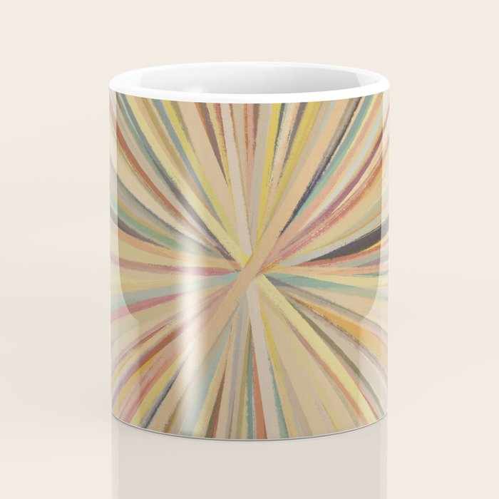 Abstract Pastel Bloom Coffee Mug Gallery Image 4