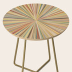 Abstract Pastel Bloom Side Table Gallery Image 2