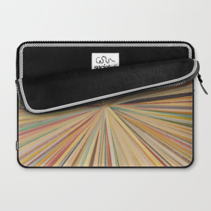 Abstract Pastel Bloom Laptop Sleeve Gallery Image 2