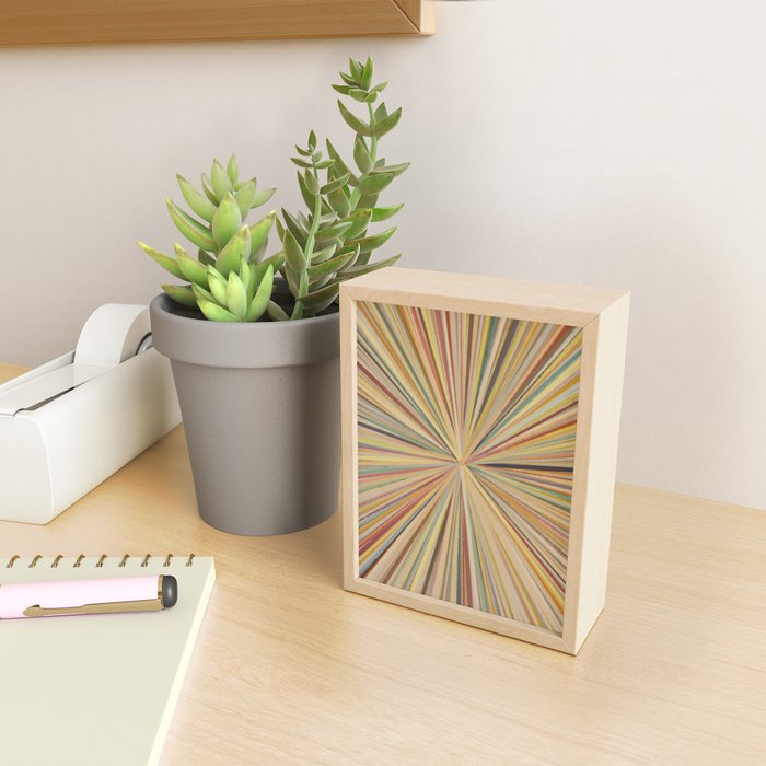 Abstract Pastel Bloom Mini Art Print Gallery Image 2