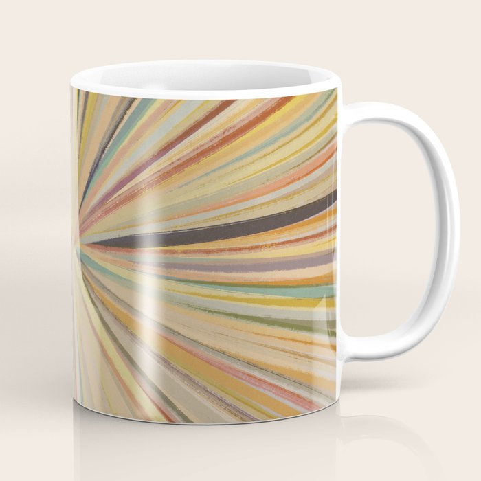 Abstract Pastel Bloom Coffee Mug Gallery Image 1