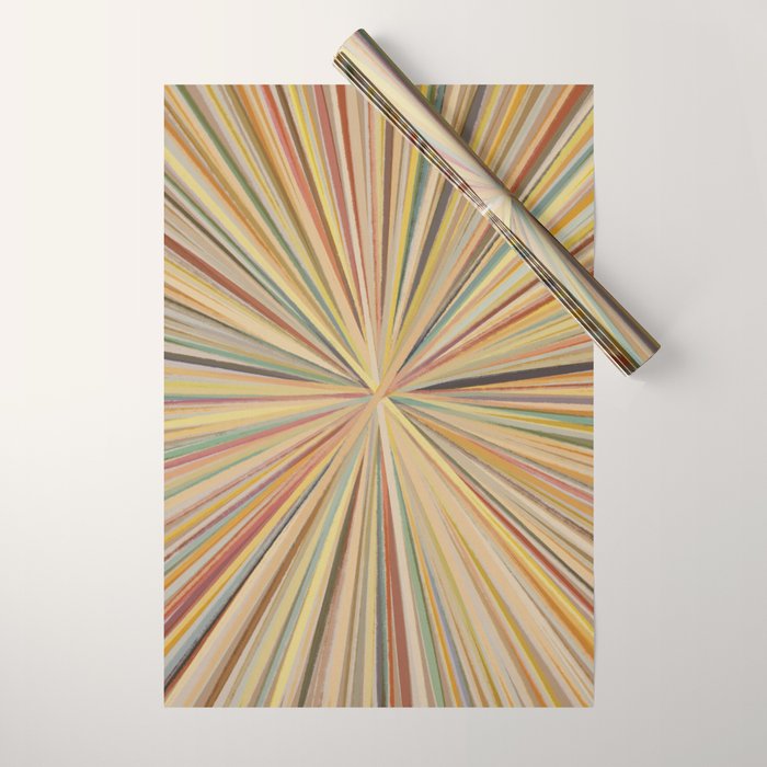 Abstract Pastel Bloom Wrapping Paper Gallery Image 1