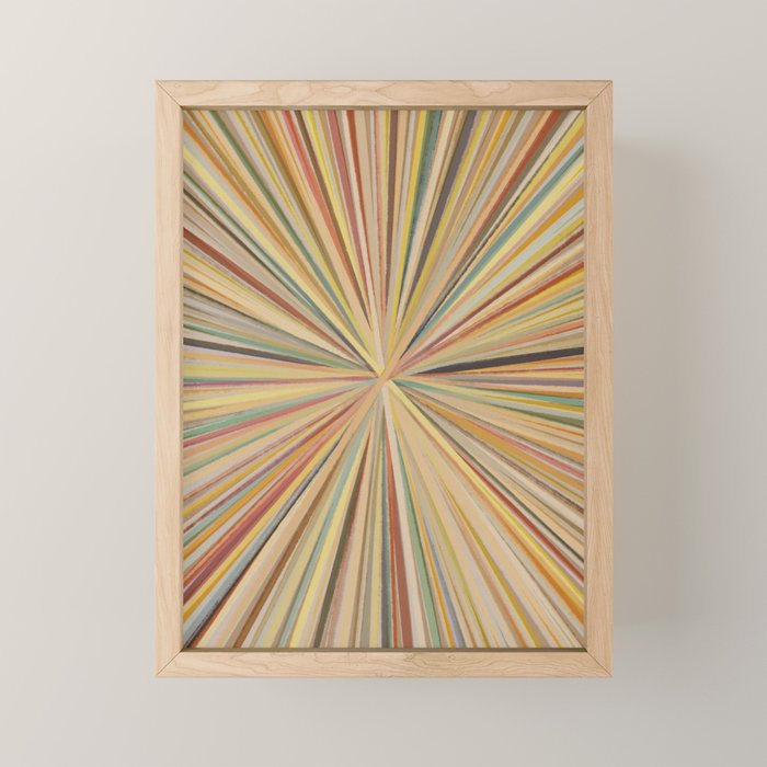 Abstract Pastel Bloom Mini Art Print Gallery Image 1