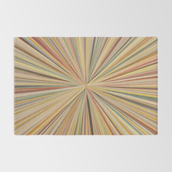 Abstract Pastel Bloom Rug Gallery Image 2