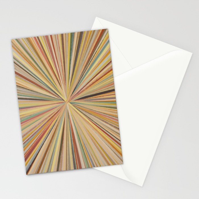 Abstract Pastel Bloom Stationery Card Gallery Image 2
