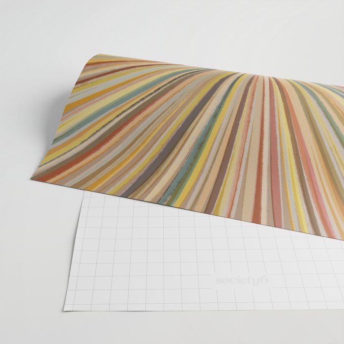 Abstract Pastel Bloom Wrapping Paper Gallery Image 2