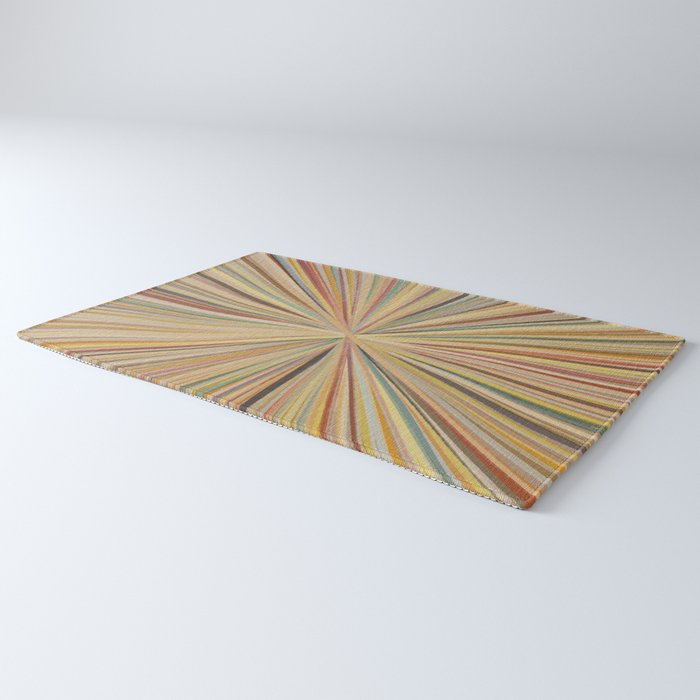 Abstract Pastel Bloom Rug Gallery Image 3