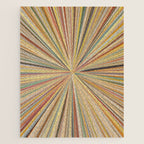 Abstract Pastel Bloom Jigsaw Puzzle Gallery Image 1
