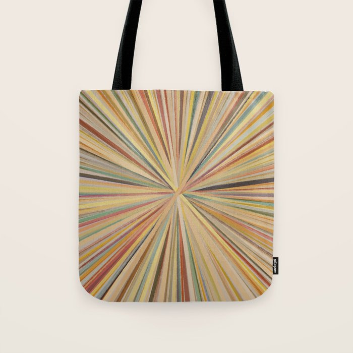 Abstract Pastel Bloom Tote Bag Gallery Image 1