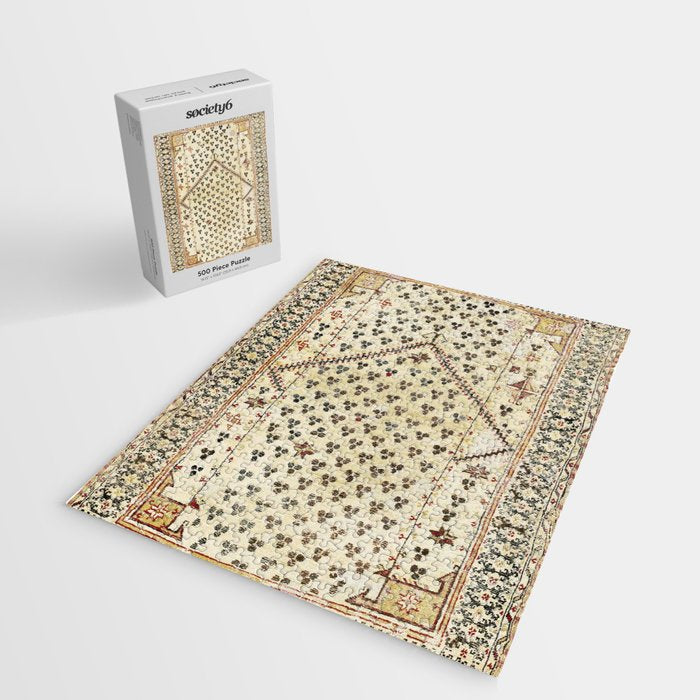 Selendi West Anatolia 16th Century Rug Print Jigsaw Puzzle Gallery Image 2