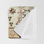Selendi West Anatolia 16th Century Rug Print Throw Blanket Gallery Image 3