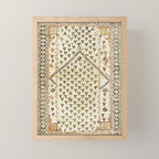 Selendi West Anatolia 16th Century Rug Print Mini Art Print Gallery Image 1
